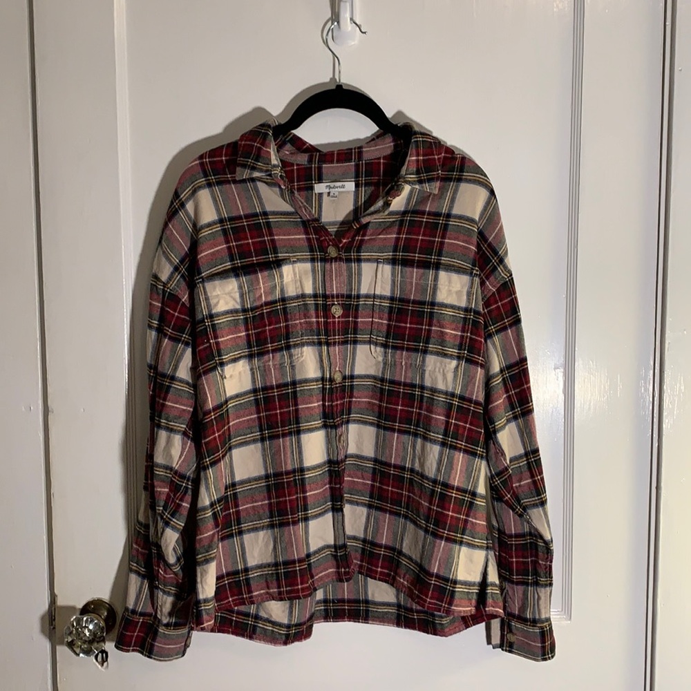 Madewell Button Down Flannel - Size Medium - image 1